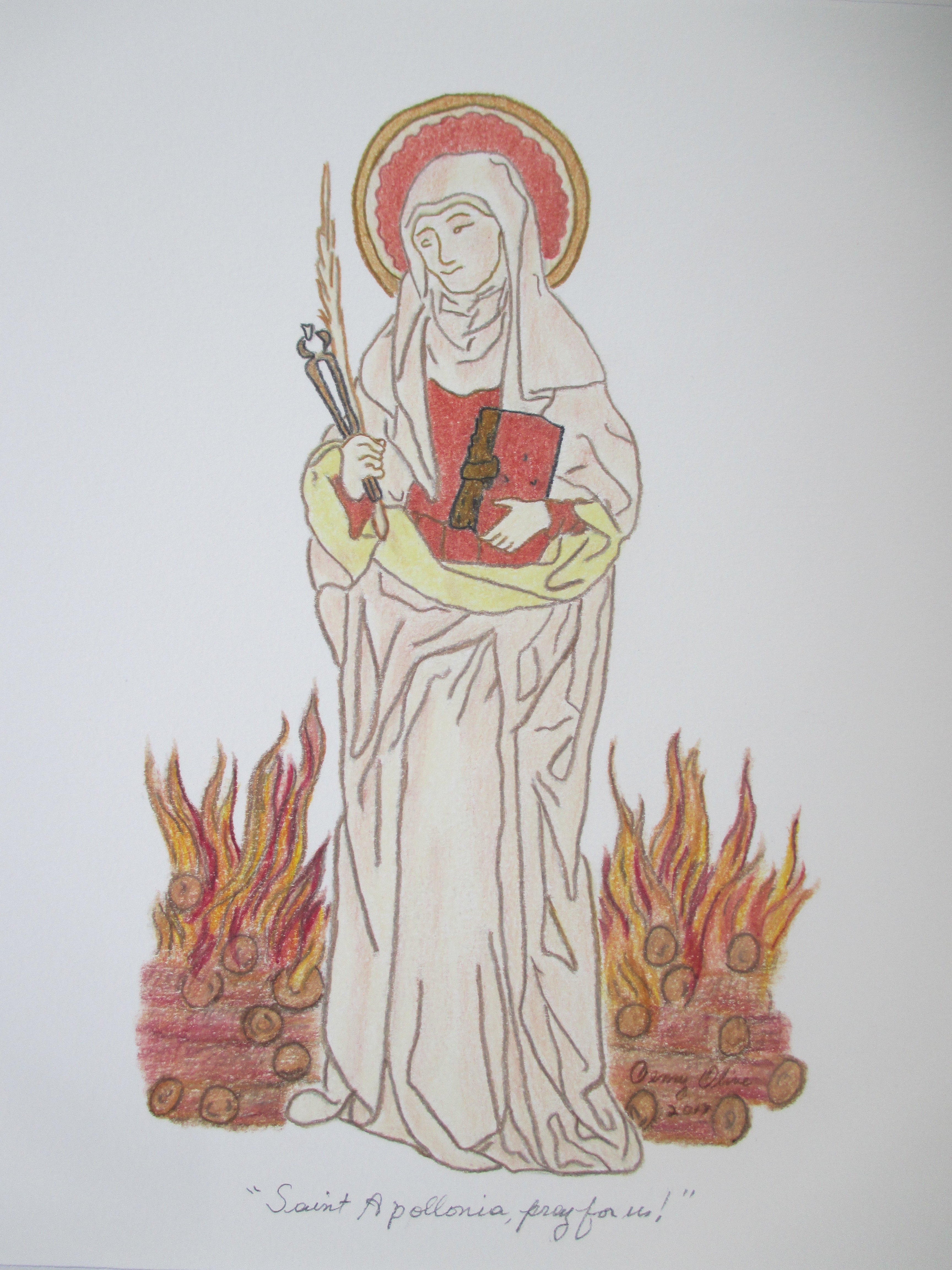 Sainte-Apolline; Saint Apollonia